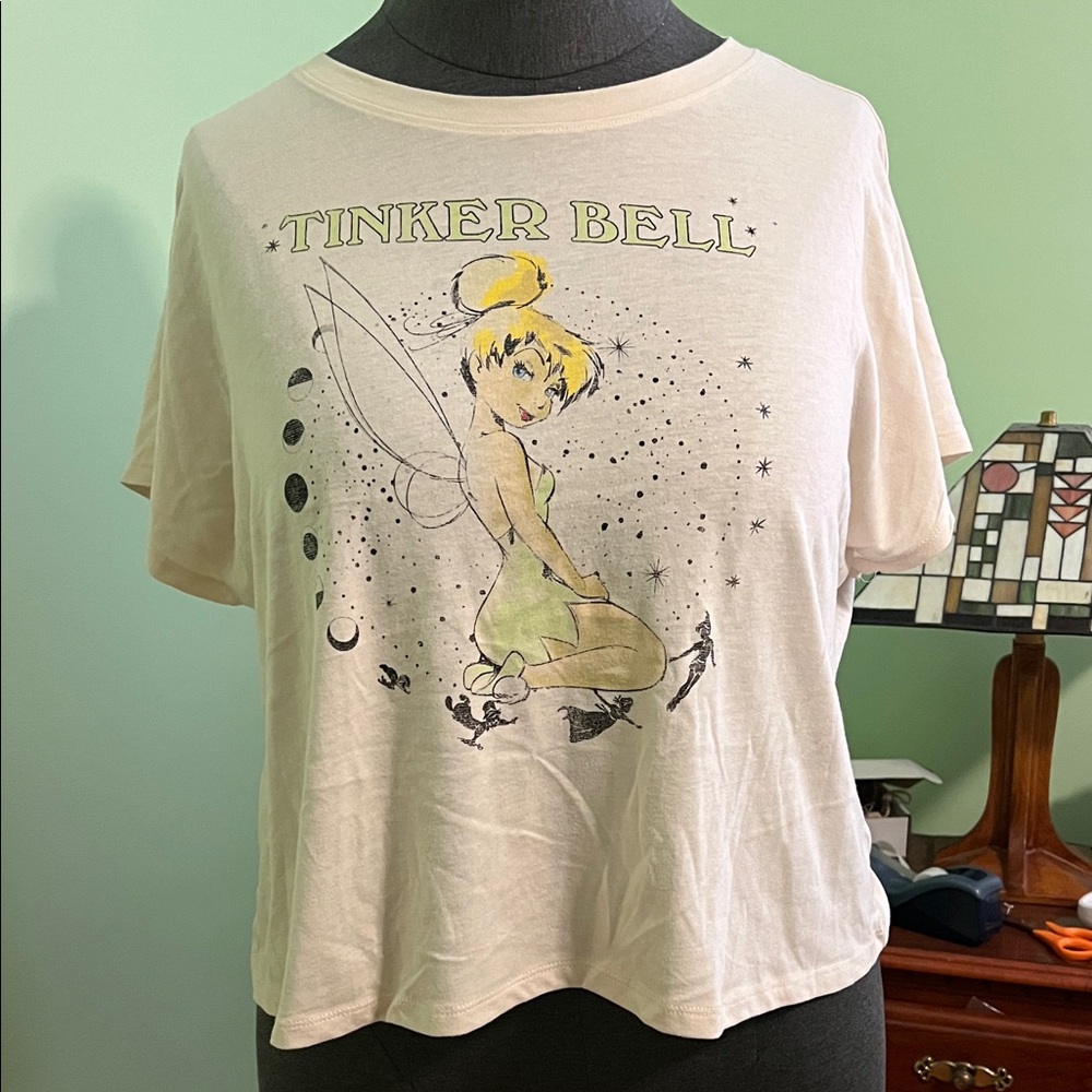 Lane Bryant Tinker Bell Graphic Tee - Cream
